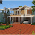 232 square meter modern home exterior