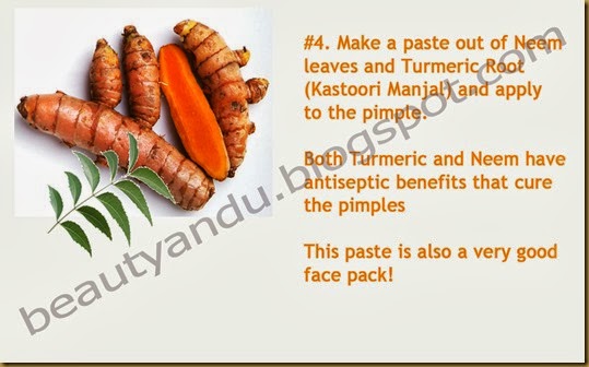 Turmeric Neem home remedy 4