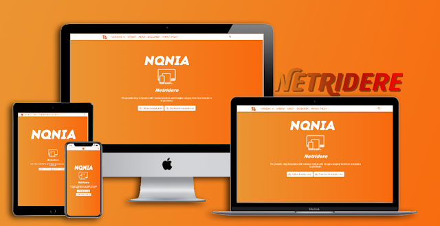 Orange AMP Premium Blogger Template 2020 
