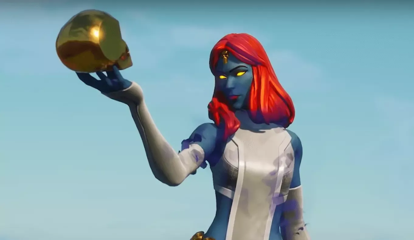 جلد Fortnite من Mystique من X-Men