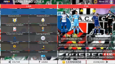 FTS Mod FIFA 19 Sulamericano v7