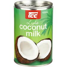 coconut milk is rich in vitamin E and fats that help to moisturize your hair