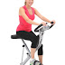 Best Exerpeutic Folding Magnetic Upright Bike with Pulse Fitness Tools