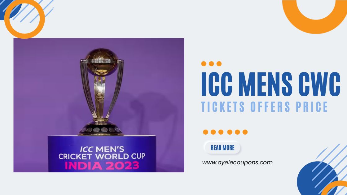 BookMyShow ICC Mens World Cup Tickets Offers