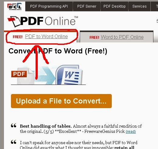 Cara Merubah PDF ke Word
