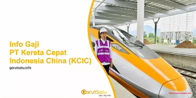 Gaji PT Kereta Cepat Indonesia China (KCIC)