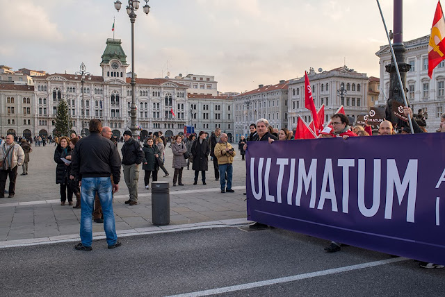 Manifestazione Movimento Trieste Libera Piazza Unità