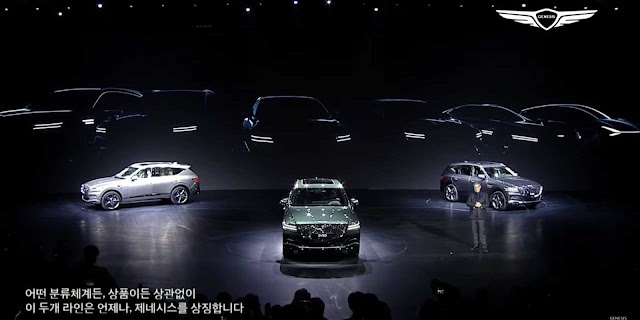 Genesis, la marca premium de Hyundai, muestra un adelanto de sus dos primeros coches eléctricos: un coupé y un compacto