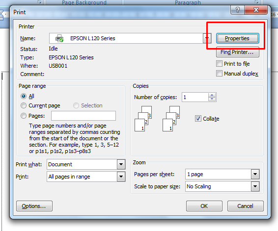 Cara membuat Ukuran F4 Atau Folio Otomatis Di Microsoft 