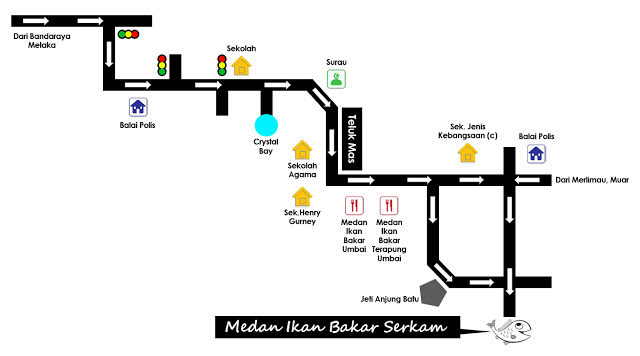 QALEESYA'S DESSERTS: Tips Bercuti ke Melaka