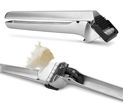 Dreamfarm Garject, Self-Cleaning Garlic Press with Peel Eject