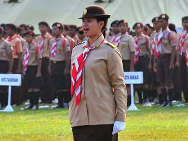  Topi  Pramuka Penggalang Penegak Pandega Putri Pramuka