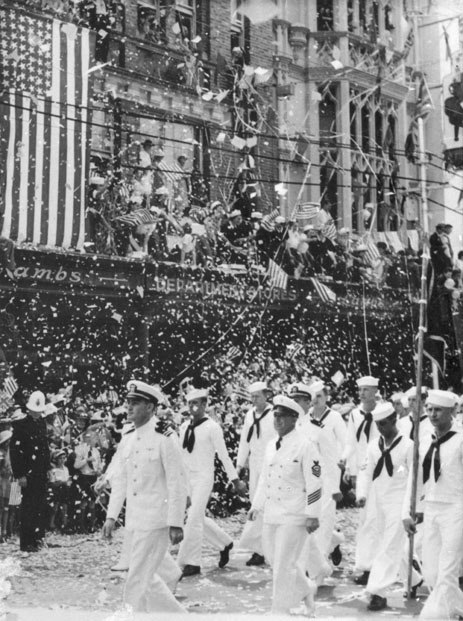 26 March 1941 worldwartwo.filminspector.com Brisbane parade US Navy troops