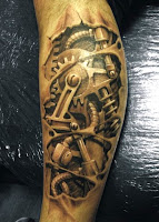 biomechanical tattoos