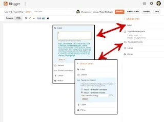 cara membuat postingan artikel yang benar