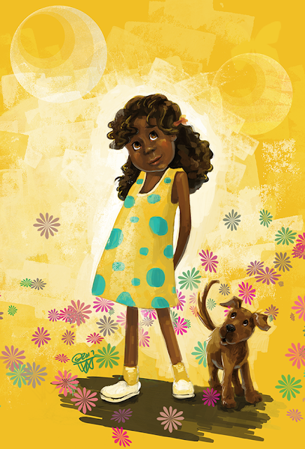 Girl in yellow by Traci Van Wagoner