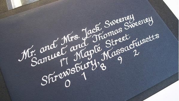 So if you are in search of wedding calligraphy Boston or nearly anywhere 