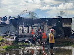 Kebakaran Eks Gedung Santelda Mempawah Dipicu Tower Tumbang