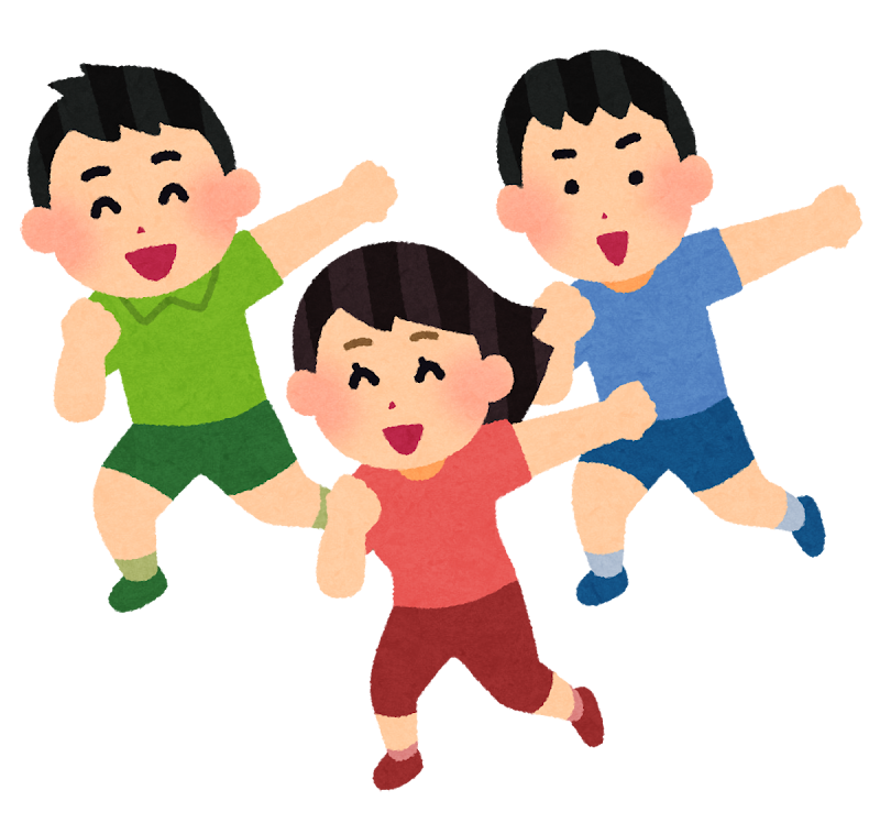 踊る子供たちのイラスト かわいいフリー素材集 いらすとや