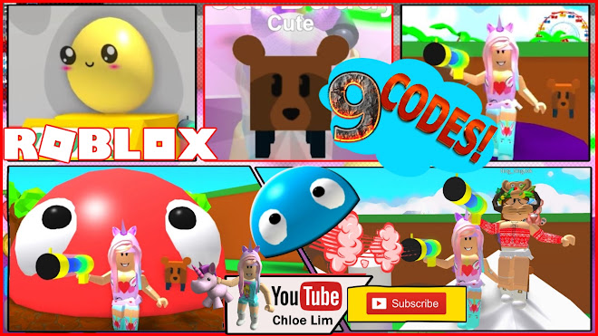 Chloe Tuber Blob Simulator Gameplay 9 Codes Kawaii Cute Egg - code egg roblox