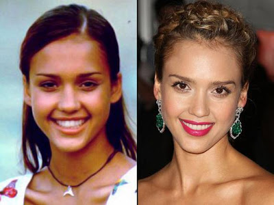 noticias curiosas fotos famosos antes y ahora jessica alba