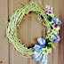 Simple spring wreaths 