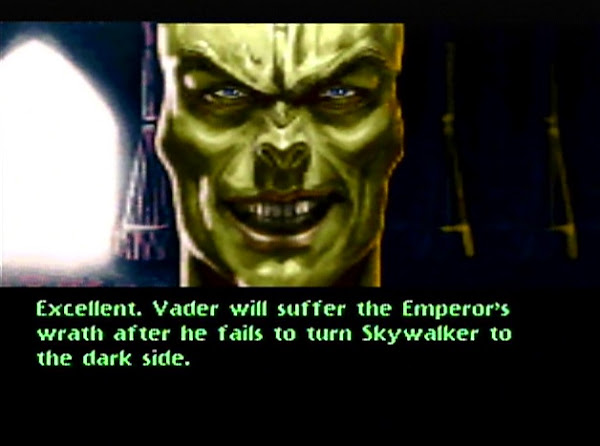 Star Wars: Shadows of the Empire Nintendo 64 Prince Xizor Cutscene Vader will suffer