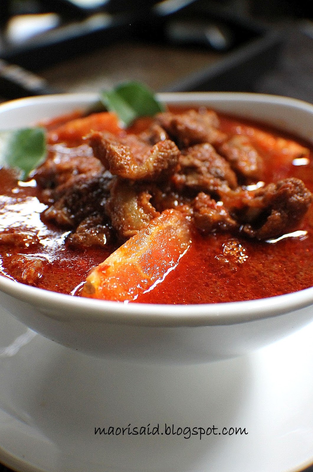 Mori's Kitchen: Asam Pedas Daging Tetel