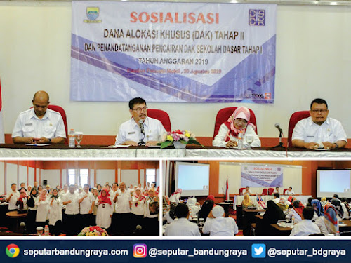 Sosialisasi DAK 2019 Disdik Kota Bandung