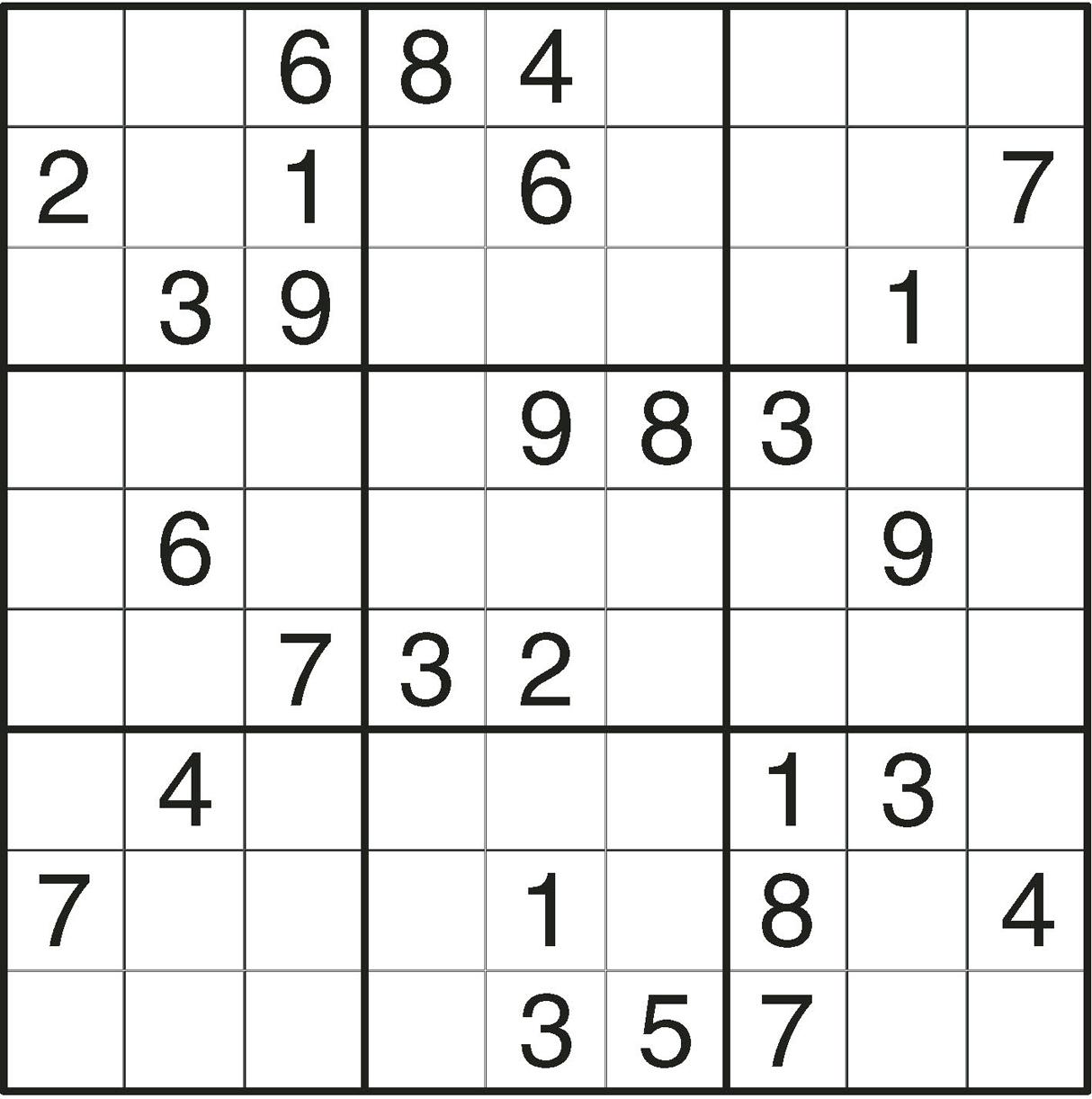 printable sudoku