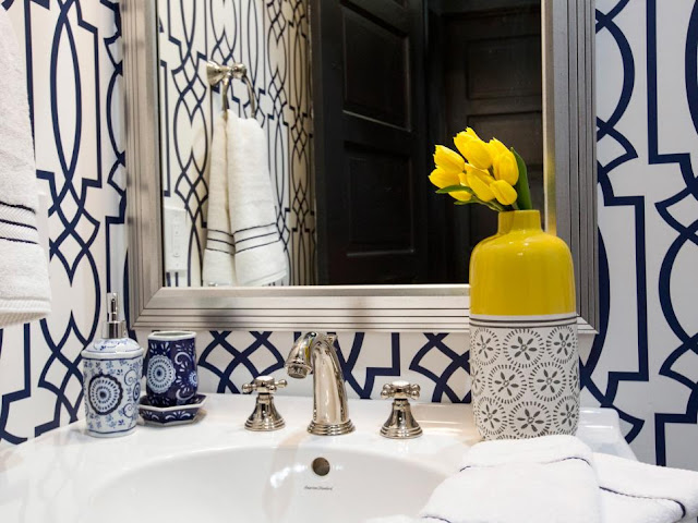 Property Brothers New Orleans pictures of renovated bathroom