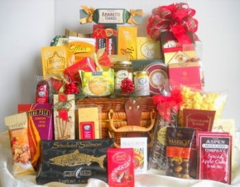 Boston gift baskets - Corporate Christmas gifts