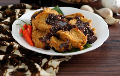  Hai bunda jumpa lagi dengan Lumbung resep Resep Tempe Penyet Saus Petis Pedas Banget