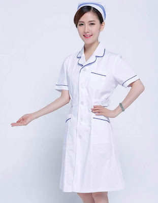 đồng phục bảo hộ y tá theo mẫu