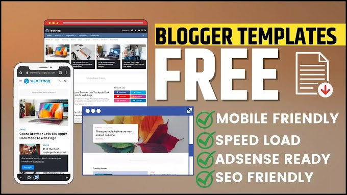 Top-5 best blogger theme for adsense download & install in 2021. 