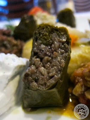 image of grape leaves at Roka Turkish Cuisine in Kew Gardens, NY