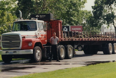 it is of an old Ford truck