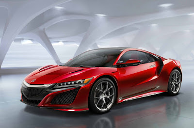 Cars Honda Acura New NSX Supercar Sedan