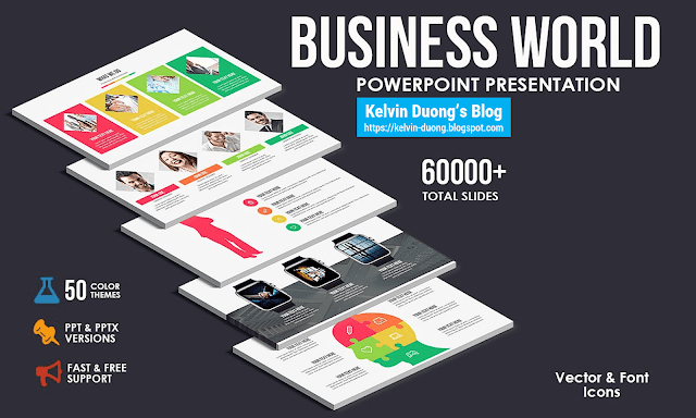 Business World Template Powerpoint