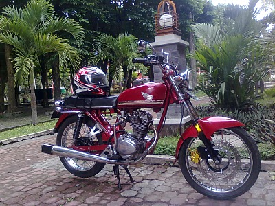 Modifikasi Honda CB Nganjuk - Kumpulan Modif Honda CB 100 