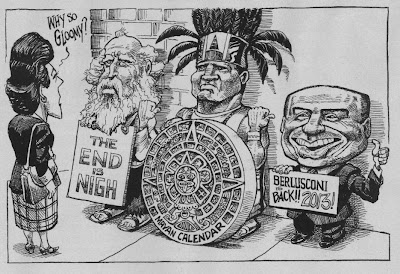 Vignetta de The Economist Berlusconi ritorna