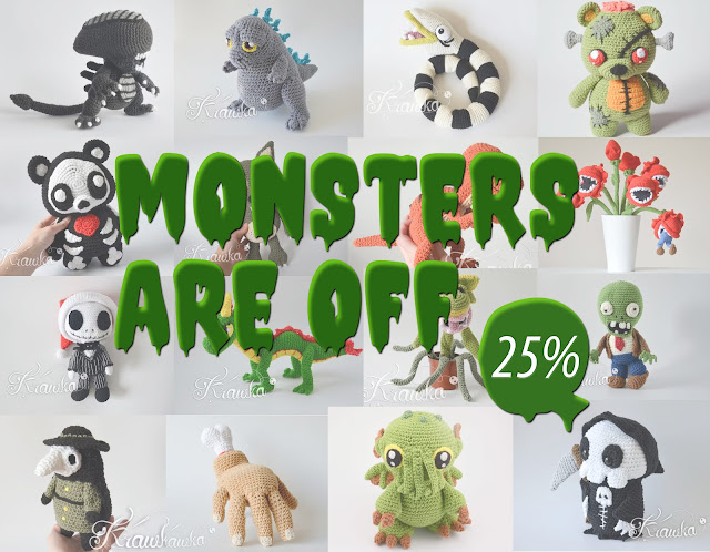 Krawka monster Halloween sale