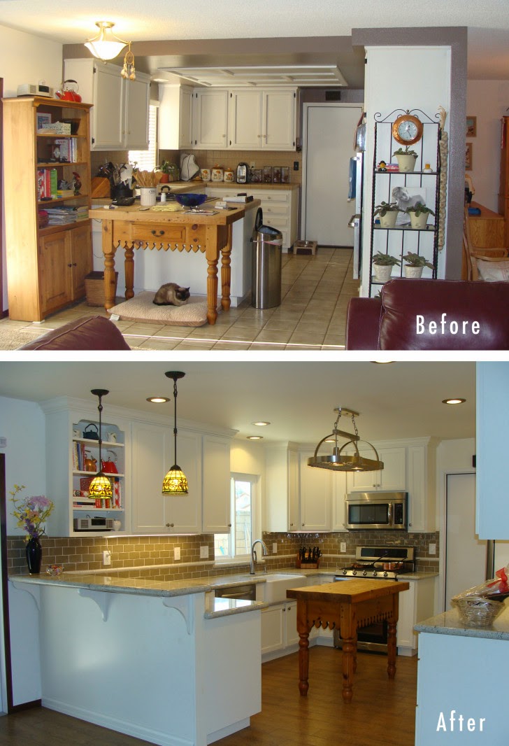 kitchen before and after remodeling