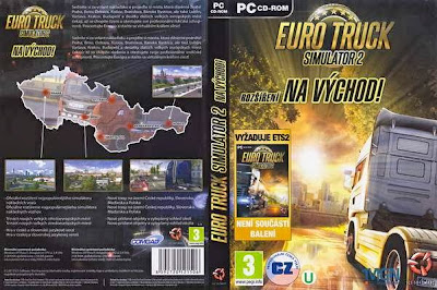 Euro Truck Simulator 2 Going East PC Games Cover