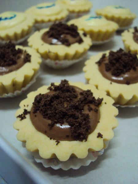 Duniaku: Chocolate Cheese Tart