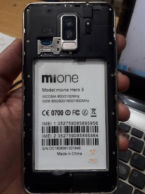 MIONE HERO 5 FIRMWARE MT6580 5.1 LOGO & DEAD FIX STOCK ROM 100% TESTED