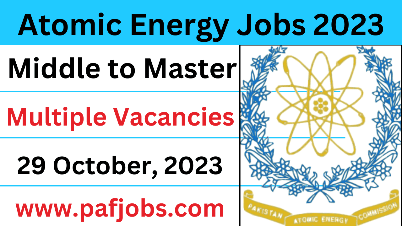 Atomic energy jobs 2023