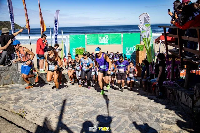 Maicolpue recibe a más de 450 corredores en la séptima versión del Trail Selva Costera