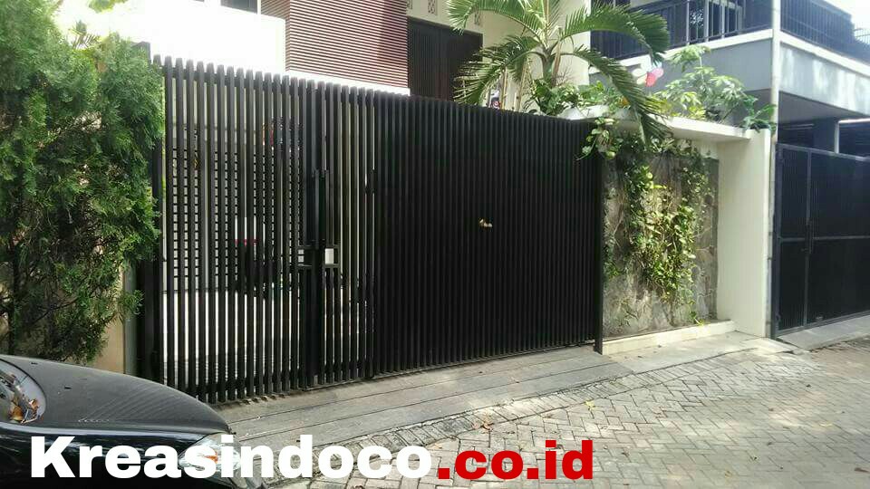 10 Model Pintu  Pagar  Besi Minimalis Murah 