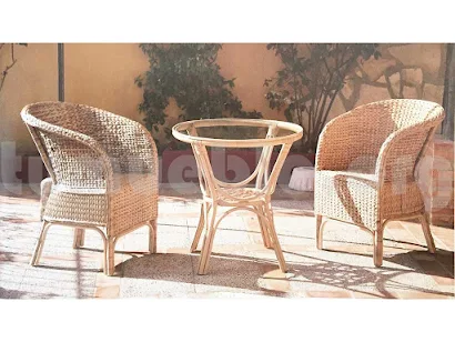 conjunto rattan natural J942+j666